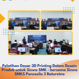Pelatihan Dasar 3D Printing